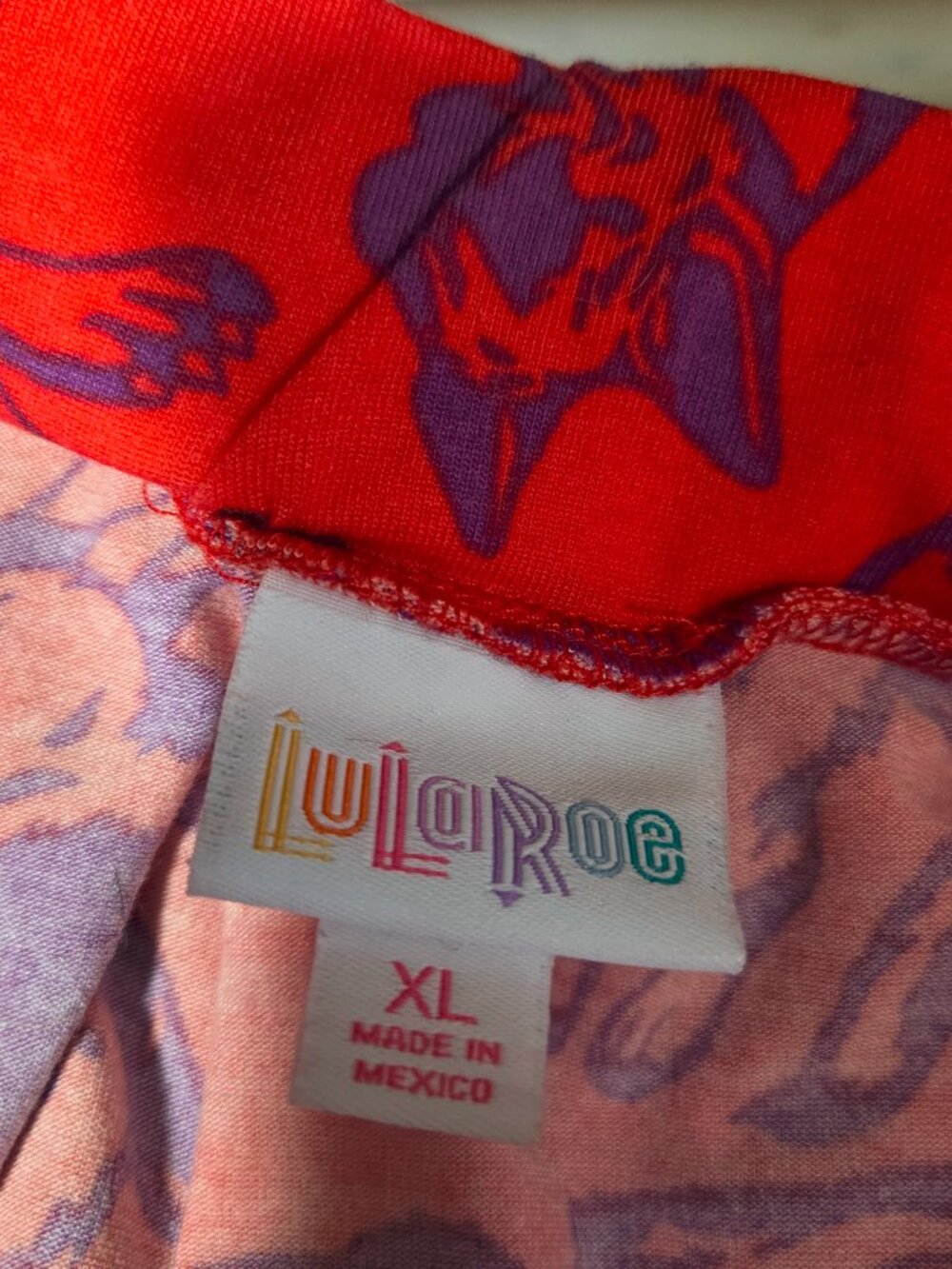 LuLaRoe Madison Flair Skirt w/ Pockets..German Shepard Print XL - Picture 2 of 8